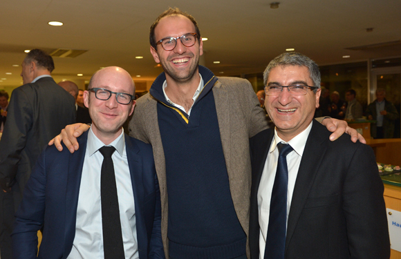23. François Gonczi (EDF), Matthieu Roynette (Intent Technologies) et  Christian Missirian, directeur Commerce EDF