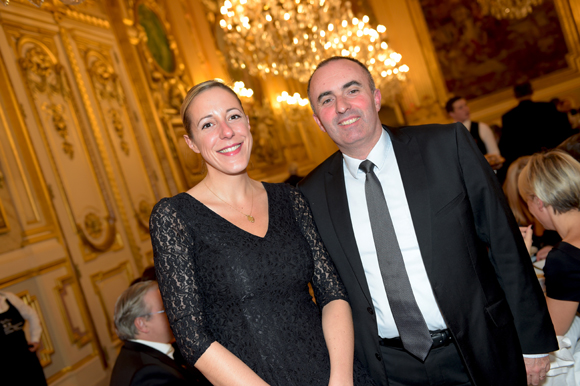 23. Meryl Lantier (Advenis) et Michel Lefaou, vice-président du Grand Lyon 