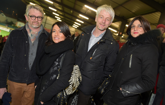 27. Jean Laferriere (Architecture & Bois), Suzanne Desa (French Fries), Hubert-Julien Laferriere, maire du 9ème  et Barbara Leport (Cegid)