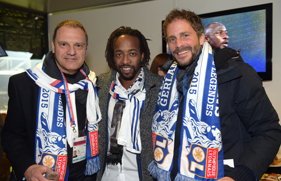 27. Serge Bex, Sidney Govou et Patrick Müller