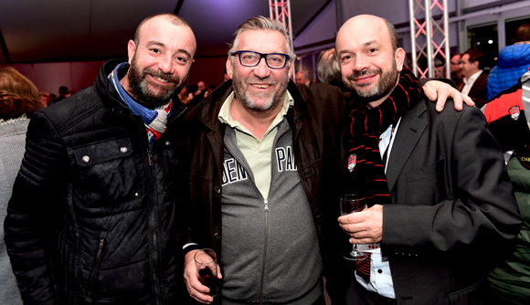 3. Pierrot Arnoux (TSP), Eric Bonnet (Le Temps Libre) et Julien Bonnard