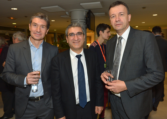 33. Philippe Ringenbach (Electanova Capital), Christian Missirian, directeur Commerce EDF et Bernard Declerck (EDF)
