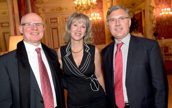 5. Hervé Dadou (VRI), Véronique Biseau (BPCE) et Jean-Christophe Mazard (Groupe Lepine)