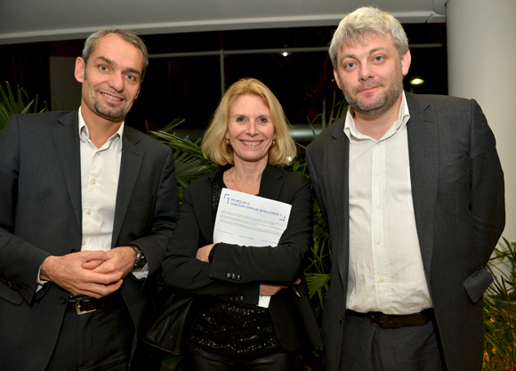 5. Christophe Reinert (EDF), Pascale Laplace (Lyon Capitale) et Romain Blachier (Métropole de Lyon)