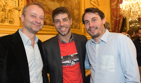 55. Marco, Juninho et Franck