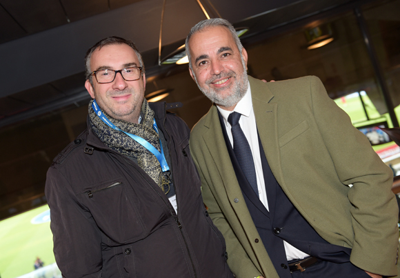 6. Philippe Derderian (Aplicit) et Denis Djorkaeff (Mairie de Décines)