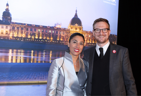 6. Marta Pardo-Badier (Château Perrache) et Olivier Occelli (Lyon Tourisme et Congrès) 