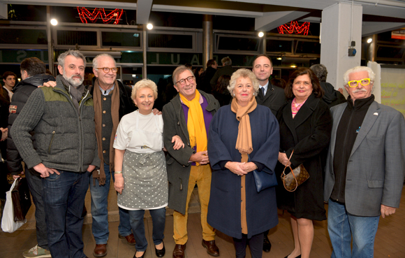 6. Mathieu Viannay, Jean-Paul Pignol, Renée Richard, Jean-Paul Lacombe, Jacotte Brazier,  Vincent Le Roux, Françoise Bernachon et Jacky Marguin 