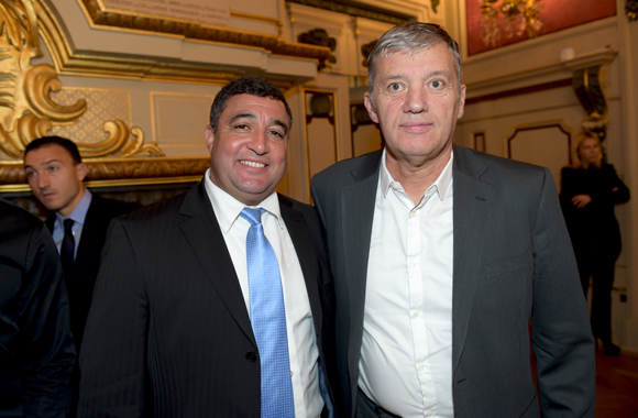 67. Kamel Belfar (Cabinet du Maire) et Jacques Santini