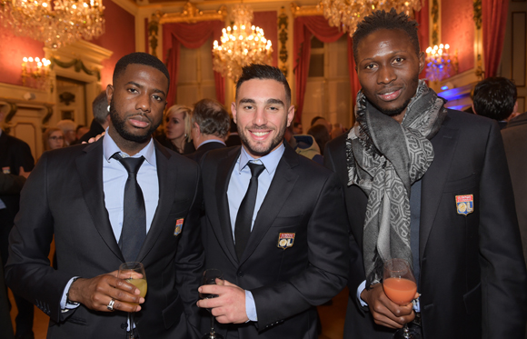 70. Arnold Mvuemba, Jordan Ferri et Mapou Yanga Mbiwa (OL)