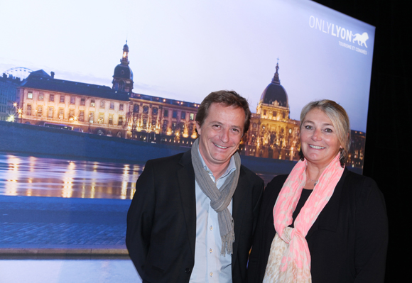 7. Nicolas Durochat (Office du Tourisme de Chamonix) et Fabienne Martinez (Compagnie du Mont Blanc)