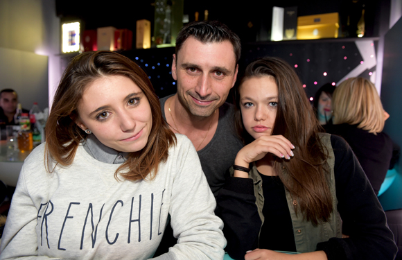 9. Jean-Marc Terle (Zodiac Aérotechnique), sa fille Amandine et Angélique Le Bleguet