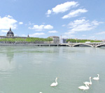 Visitez les berges du Rhône à 360°