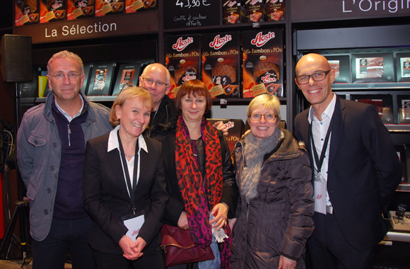 Inauguration de la boutique Aoste, rue Mercière