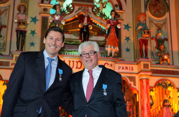 Maître Christophe Cottet-Bretonnier. Chevalier dans l’ordre national du Mérite