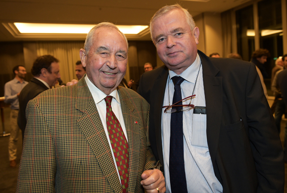 10. Jean-Paul Mauduy, président de la CRCI et Gérard Cormorèche, président du Crédit Mutuel Sud-Est