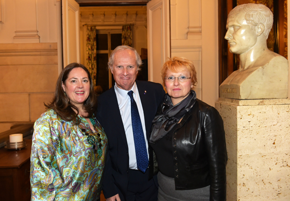 15. Florence Chavancy, Hervé Brun, adjoint au maire du 6ème et son épouse Jeanne