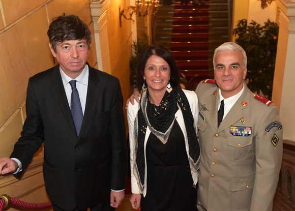 18. Philippe Rivé (ONAC), Hélène Borsato et le major Antoine