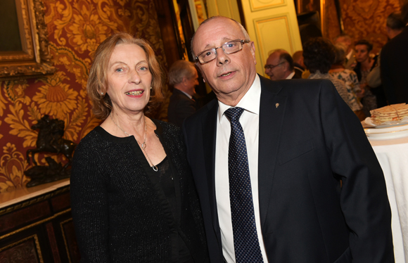 19. Léandre Borbon (Office municipal des sports) et son épouse Christiane