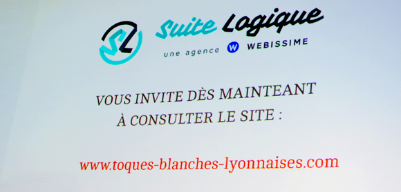 19. L’adresse du nouveau site des Toques Blanches, conçu par Suite Logique