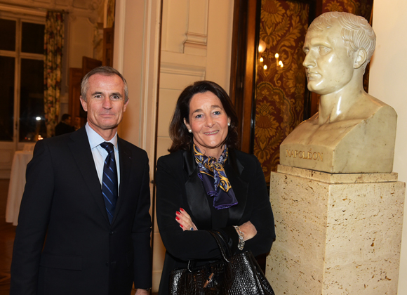 2. Hervé Mariaux (CCI de Lyon) et son épouse Béatrice