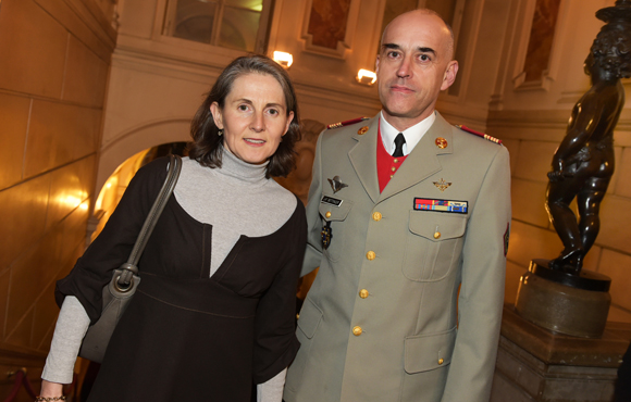 21. Le colonel Jean-Frédéric Bettinger et son épouse Christine