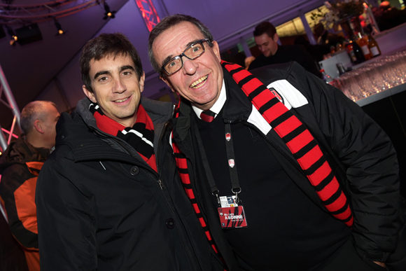 2. Yann Roubert, président du LOU Rugby et Bernard Manaud (LOU Rugby)