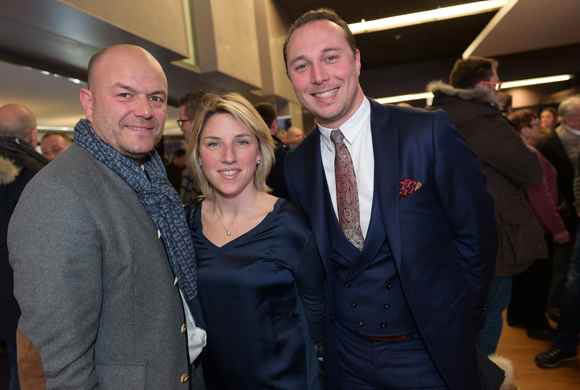 2. Sébastien Leguillou (Moreteau), Julie Demont (Chapoutier) et Philippe Billon (Moreteau)