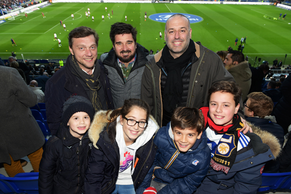 22. Frédéric Berthod (33 Cité), Sébastien Bouillet, Philippe Bernachon, Thomas, Giulia, Andréa et Antoine 