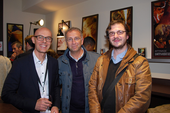 23. Patrick Collin (Directeur général Aoste France), Alain Giordano et Julien Singer (Chargé de mission au Cabinet d’Alain Giordano)