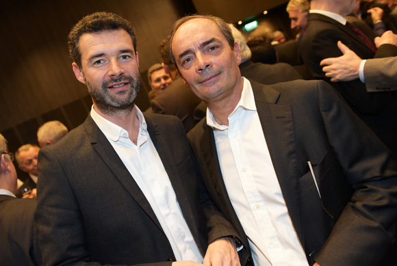 23. Franck Morize (CGPME) et Gilles Courteix (BTP Rhône)