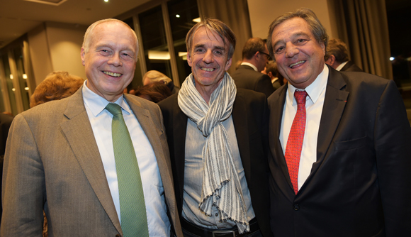 24. Bernard Gaud (Medef Régional), Bruno Rousset, président d’April et François Turcas, président de la CGPME Rhône-Alpes