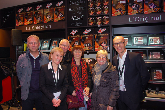 26. Alain Giordano, Nathalie Poncet, Richard et Mireille Lefevre, Catherine Giordano et Patrick Collin