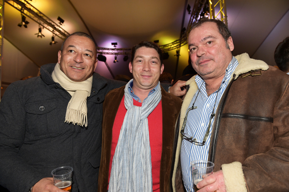 30. Tony Goupil (Champagne Pommery), Guillaume Robert-Delore (Mondial Protection) et Thierry Mus (CTM Nettoyage)