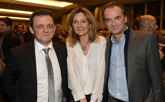 35. Laurent Fiard, président du Medef Lyon-Rhône, Claire Saddy, présidente Rhône-Alpes Pionnières et  Norbert Fontanel (Fontanel)