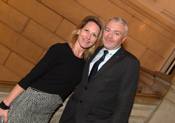 40. Florence Vial (Aviva) et Jean-Louis Joly, DG du Medef Lyon-Rhône