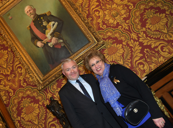 5. Jean-Louis Joly, DG du Medef Lyon-Rhône et Evelyne Haguenauer