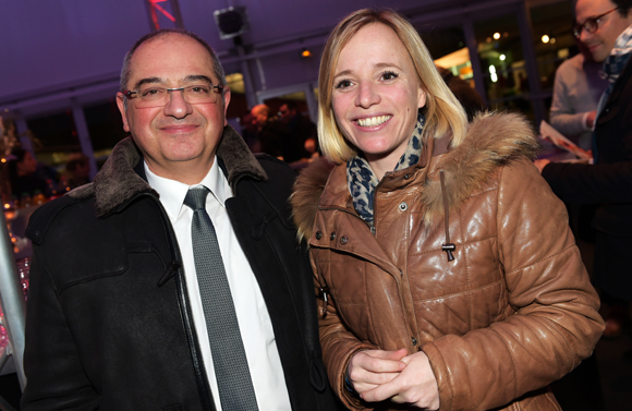 5. Jean-Claude Parunakian (Maedis pôle santé services) et Laetitia Brunet (Crédit Agricole centre–est)