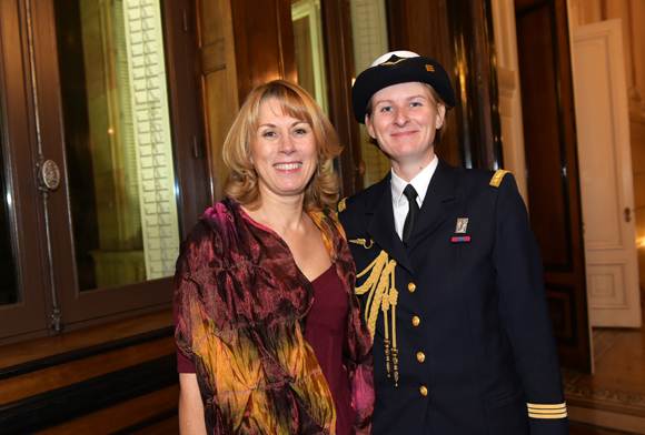 8. Cécile Borel et le capitaine Marie