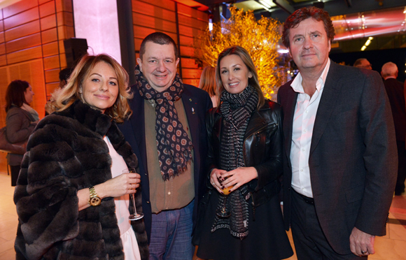 10. Sandrine Vivier (Consultance Patrimoine), Christophe Marguin, président des Toques Blanches Lyonnaise, Amandine Avrillon (Consultance Patrimoine) et Hervé Bal (Editions HB)