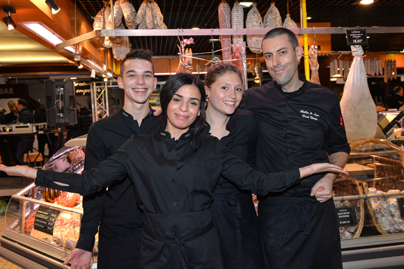 10. Bruno Lombard (directeur Cellerier) et son équipe Corentin, Nora et Emilie