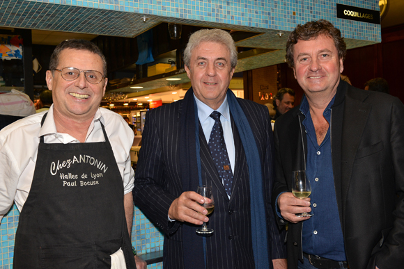 12. Eric Giraud (Chez Antonin), Richard Brumm (Ville de Lyon) et Hervé Bal (éditions HB)