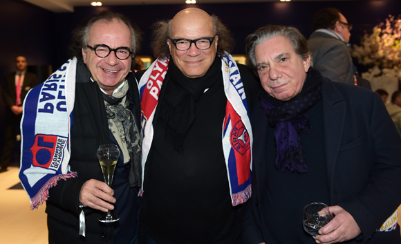 16. Serge Mathieu (Novali), Victor Bosch (Le Radiant) et Michel Masson (Lling Music)