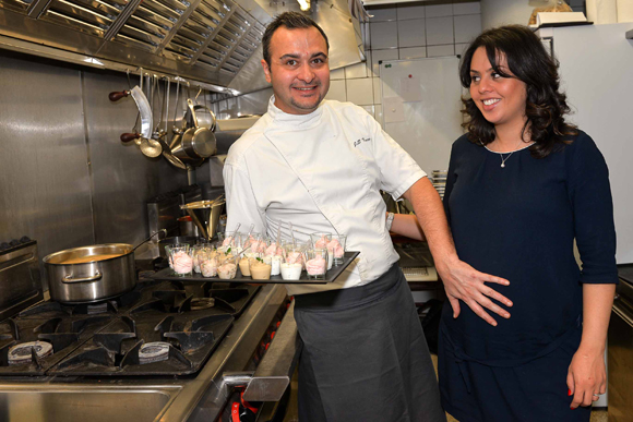 16. Jean-Sébastien Navarro (Le Martini) et son épouse Leila