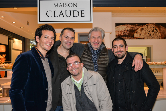 17. Claude Polidori (Maison Claude) entouré de Jamal Mogabem, Yannick Aviotte, Guillaume Laget et Brice Noiret (Mascrany)