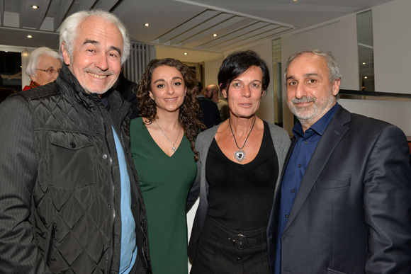 19. Le docteur Denis Servot, Alice Sinanian (Le Martini), le docteur Valérie Maguet et Patrice Sinanian (Le Martini)