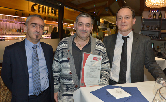 2. Philippe Durand (Bureau Véritas Certification), Eric Pehau (ATR) et Jacques Matillon (Bureau Véritas Certification)