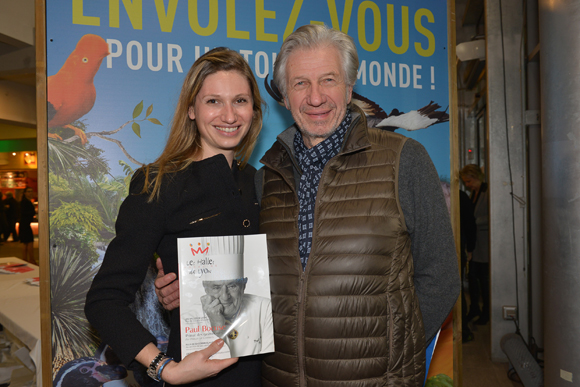 2. Claude Polidori (président des Halles de Lyon) et sa fille Victoire Paret