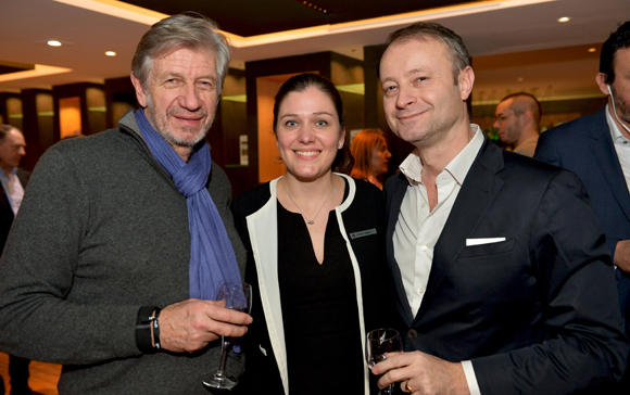 23. Claude Polidori (Halles de Lyon), Kristel Caillère (Zucca) et Marco (Lyon People)