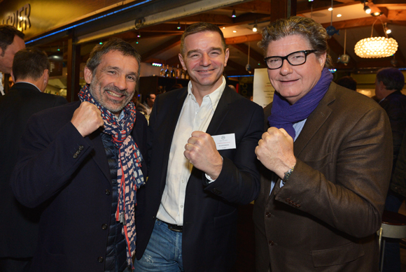 24. Stéphane Martin (Ada), Bertrand Bourgeron (Agence Tous Risques) et  Maitre Michel Uzel 